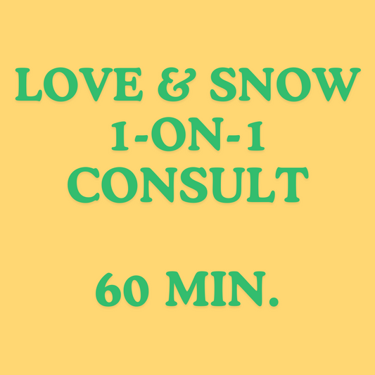 Love & Snow 1-on-1 Consult